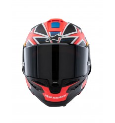 Casco Alpinestars Supertech R10 Miller Rojo Carbón Mate |8200725-7226|