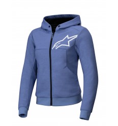 Sudadera Alpinestars Mujer Chrome V2 Sport Azul Violeta Blanco |4210225-7185|