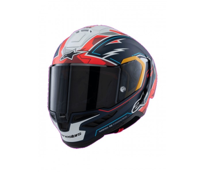 Casco Alpinestars S-R10 Pedro Acosta Negro Rojo Blanco Mate |8200925-7236|