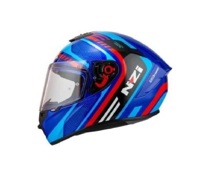 Casco NZI Trendy 2 Connected Dark Azul Rojo |150346A895|