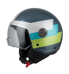 Casco Nzi Zeta 2 Bandi Liquen Pistacho |050288AS98|