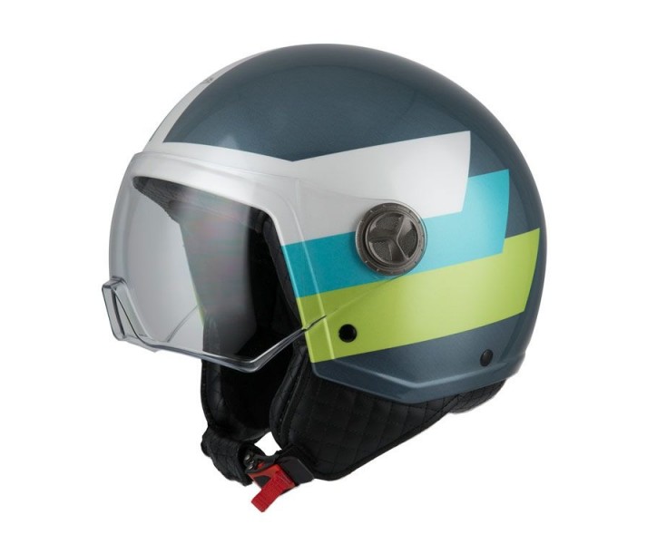 Casco Nzi Zeta 2 Bandi Liquen Pistacho |050288AS98|