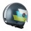 Casco Nzi Zeta 2 Bandi Liquen Pistacho |050288AS98|