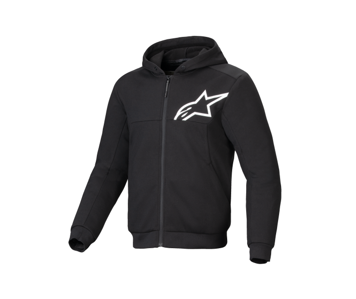 Sudadera Alpinestars Chrome V2 Sport Blanco Negro |4200325-12|