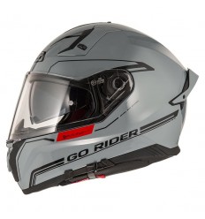 Casco Nzi Go Rider Stream Duo Solid Gris |150337A417|