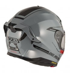 Casco Nzi Go Rider Stream Duo Solid Gris |150337A417|