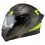 Casco Nzi Go Rider Duo Motion Antracita Negro Amarillo Mate |150336A406|