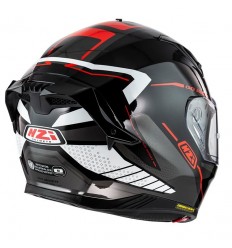 Casco Nzi Go Rider Duo Motion Negro Antracita Blanco Brillo |150336A413|