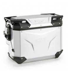 Maleta Lateral Givi Der. Trekker Outback Evo Smart 40L Anodised Aluminio