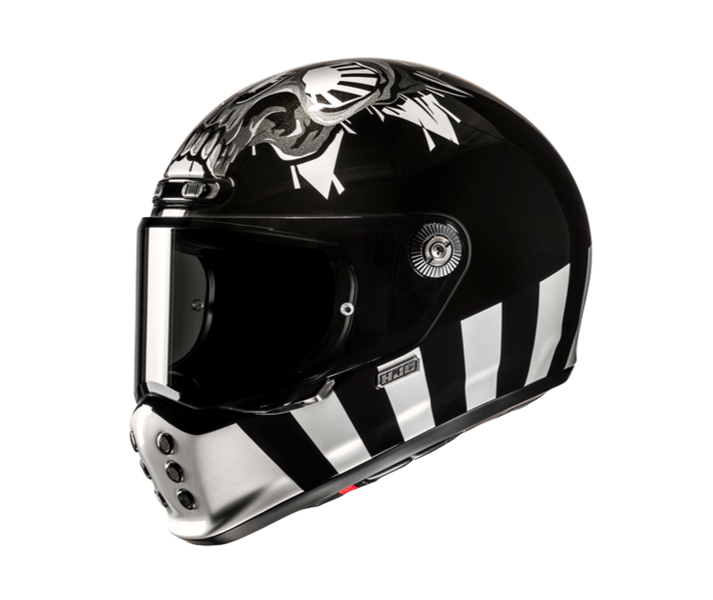 Casco Hjc V10 Crania Negro Blanco |10470506|