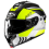 Casco Hjc C91N Kaon Negro Gris Amarillo |10730306|