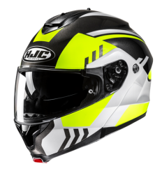 Casco Hjc C91N Kaon Negro Gris Amarillo |10730306|