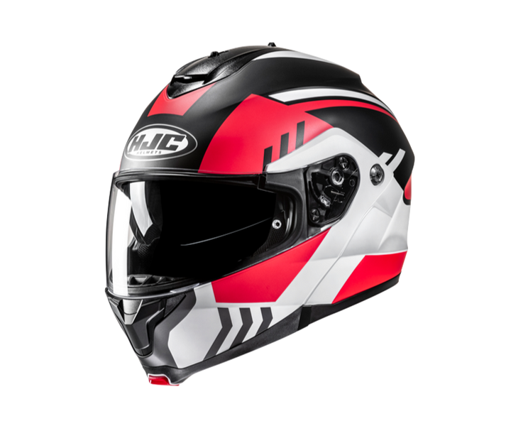 Casco Hjc C91N Kaon Negro Gris Rosa |10737106|