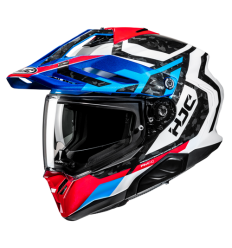 Casco Hjc Rpha60 Dakar Rojo Azul Blanco |11022106|