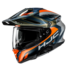 Casco Hjc Rpha60 Quid Gris Azul Naranja |11034706|