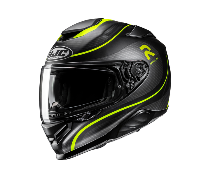 Casco Hjc Rpha71 Cleta Negro Gris Amarillo |12687306|