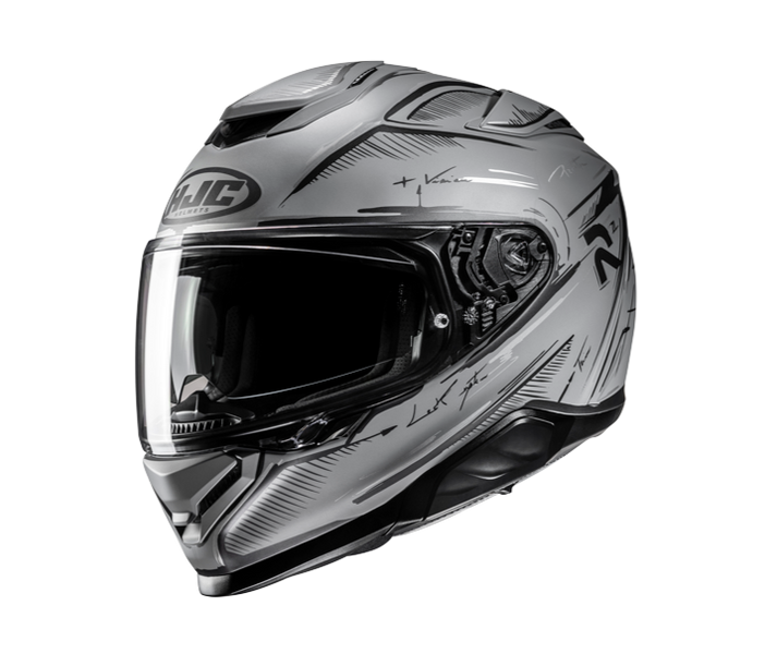 Casco Hjc Rpha71 Teth Gris Negro |12707506|