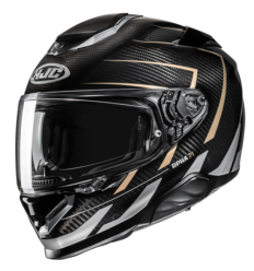 Casco Hjc Rpha71 Carbon Cano Negro Doradao |12740906|