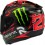 Casco Hjc Rpha12 Quartararo Replica Negro Rojo