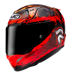 Casco Hjc Rpha12 Diablo Blizzard Rojo |12950105|