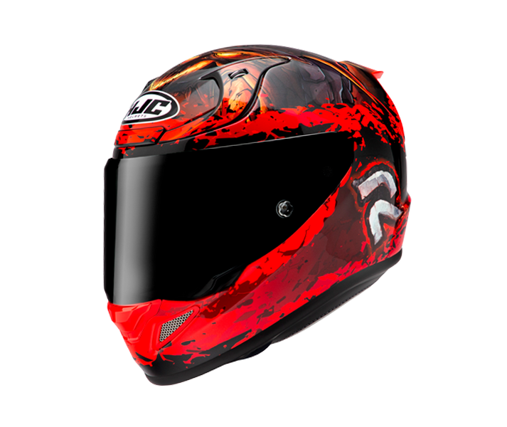 Casco Hjc Rpha12 Diablo Blizzard Rojo |12950105|