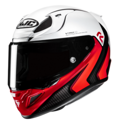 Casco Hjc Rpha12 Kos Blanco Rojo |12970106|