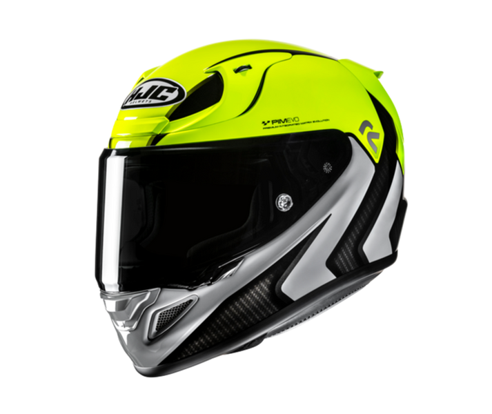 Casco Hjc Rpha12 Kos Gris Amarillo Fluor |12970306|