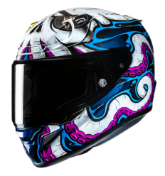 Casco Hjc Rpha12 Kraken Blanco Azul Violeta |12992805|