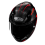 Casco Hjc Rpha12 Carbon Keres Negro Rojo |13870106|