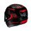 Casco Hjc Rpha12 Carbon Keres Negro Rojo |13870106|