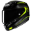 Casco Hjc Rpha12 Carbon Keres Negro Amarillo Fluor