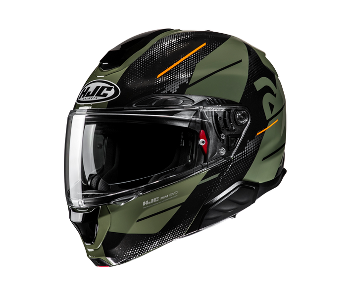 Casco Hjc Rpha91 Blat Negro Verde |14770706|