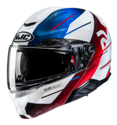 Casco Hjc Rpha91 Blat Blanco Azul Rojo |14772106|