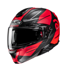 Casco Hjc Rpha91 Blat Negro Rojo |14777106|