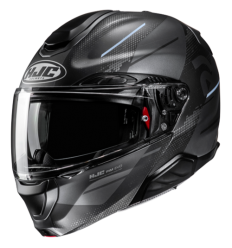 Casco Hjc Rpha91 Blat Negro Gris |14777506|