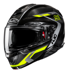 Casco Hjc Rpha91 Carbon Lagos Negro Gris Amarillo |14810306|