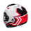 Casco Hjc I91 Tricus Blanco Negro Rojo |15460106|