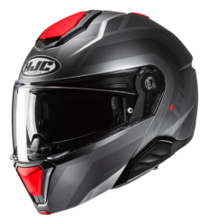 Casco Hjc I91 Arven Gris Rojo |15477106|