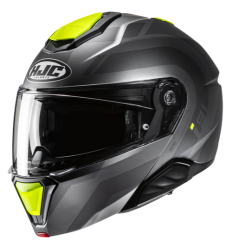 Casco Hjc I91 Arven Gris Amarillo Fluor |15477306|