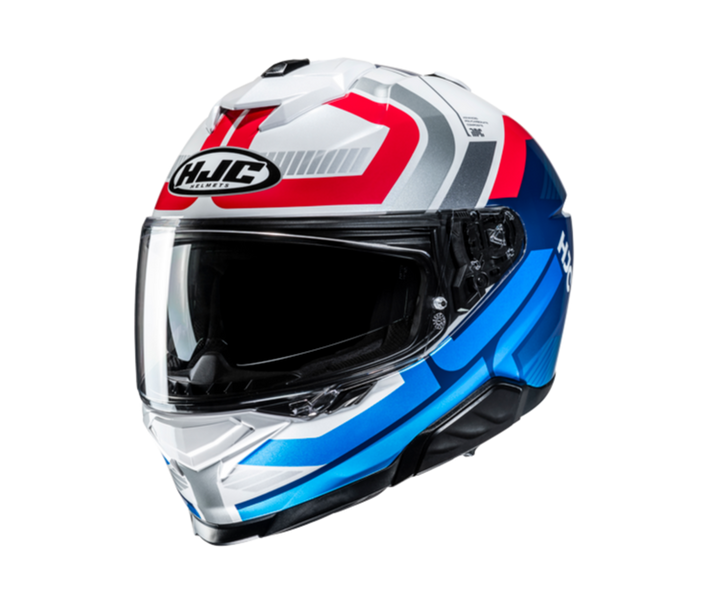 Casco Hjc I71 Viz Azul Gris Rojo |15702106|