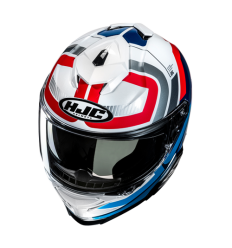 Casco Hjc I71 Viz Azul Gris Rojo |15702106|