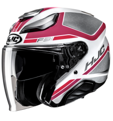 Casco Hjc F31 Ceron Blanco Gris Rosa |16350806|