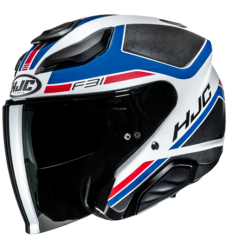 Casco Hjc F31 Ceron Blanco Gris Azul |16352106|