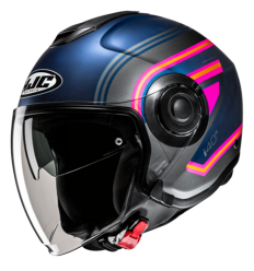 Casco Hjc I40N Linia Azul Gris Rosa |17152806|