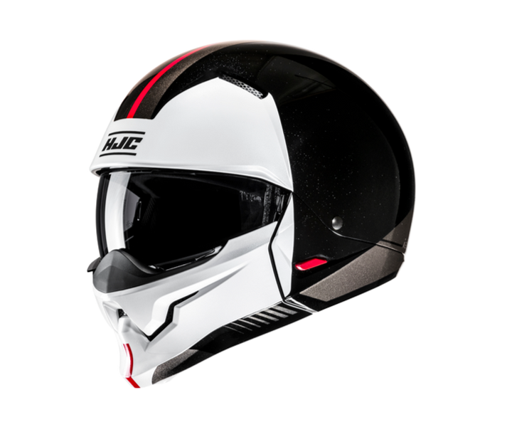 Casco Hjc I20 Vena Mc1 Negro Blanco Rosa |18660106|