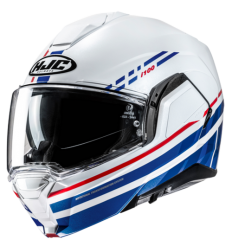 Casco Hjc I100 Sysma Blanco Azul |18872106|