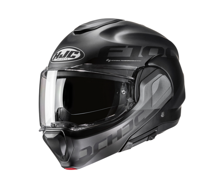 Casco Hjc F100 Hetal Negro Gris |18937506|