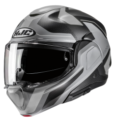 Casco Hjc F100 Bios Negro Gris |18947506|