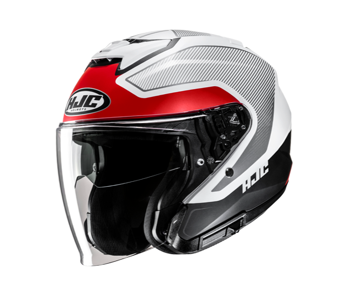 Casco Hjc I31 Tevis Negro Blanco Rojo |19287106|