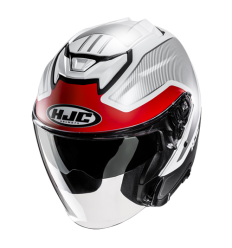 Casco Hjc I31 Tevis Negro Blanco Rojo |19287106|